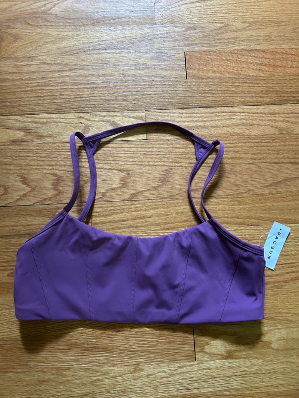 PacSun Lavender Double-Strap Bralette XL